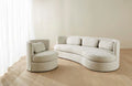 Sidney Bay Sofa Chair - Eames Parchment