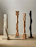 Theron Bloom Floor Sculpture - New Oak