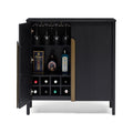 Hemky Bar Cabinet Black