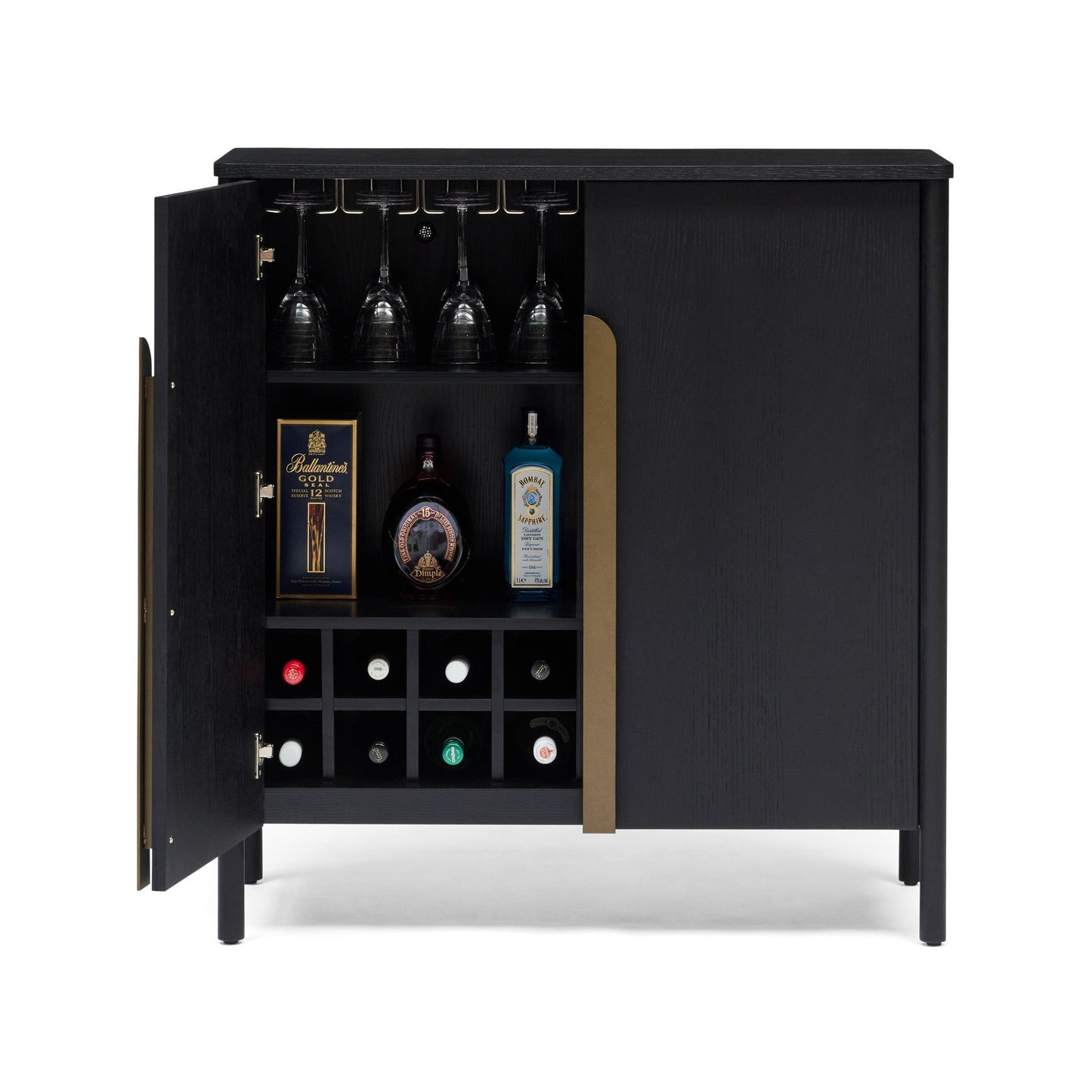 Hemky Bar Cabinet Black