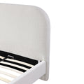 Meredith Queen Bed Frame - Cream White