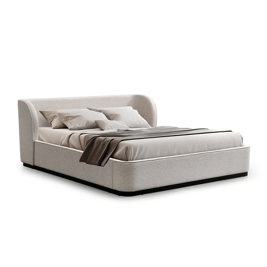 Jamar King Bed Frame - Clay Grey