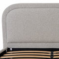 Phoebe King Bed Frame - Clay Grey