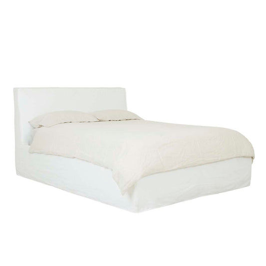 Vittoria Slope Bed - Milk