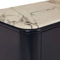 Frankie Marble Buffet - Matt Ocean Marble - Gloss Navy