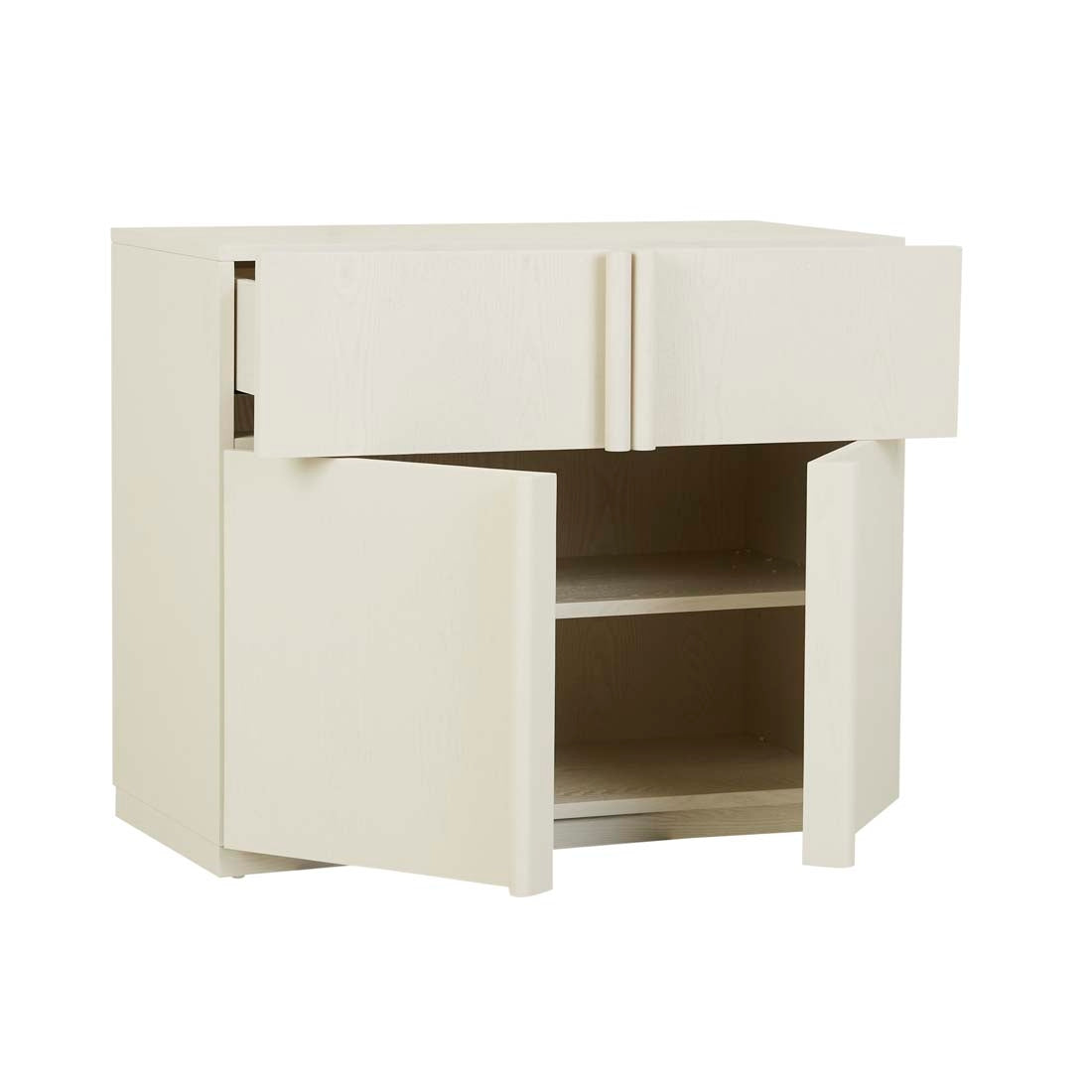 Kin 1 Drawer 2 Door Buffet - Shell