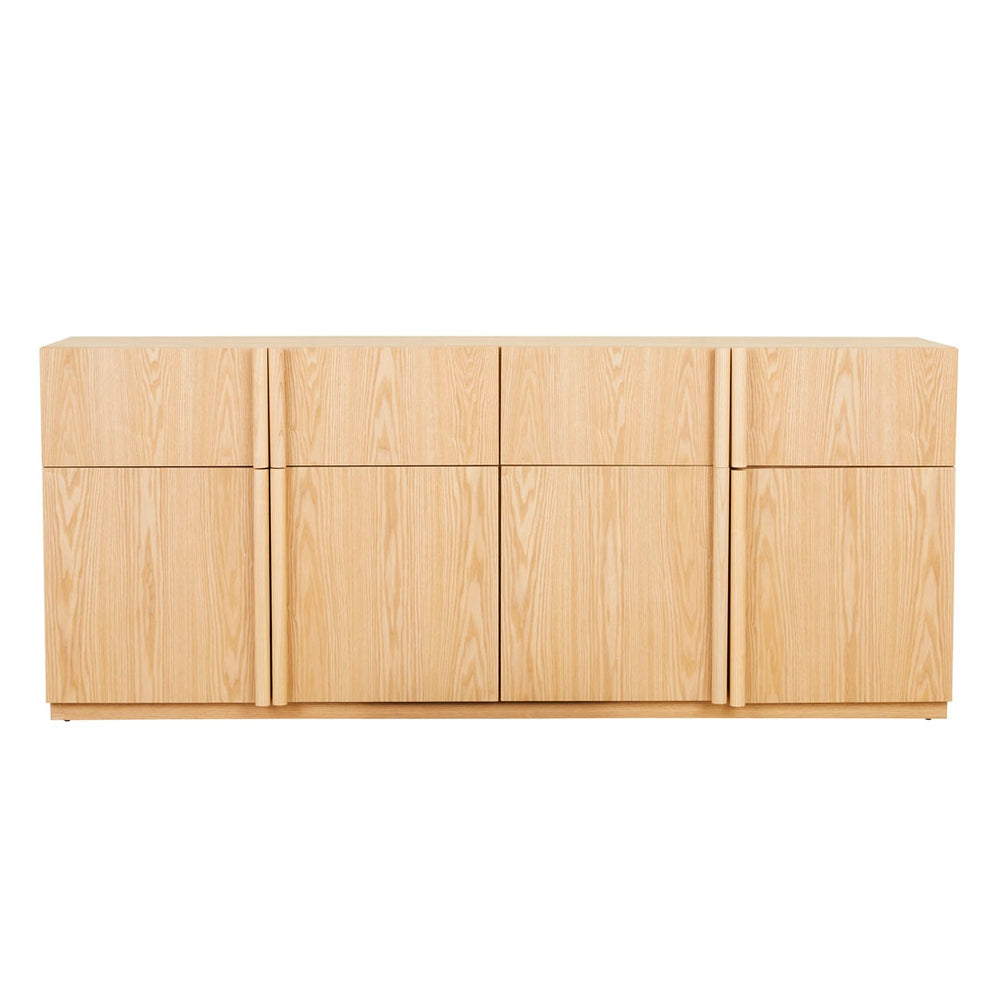 Kin 2 Drawer 4 Door Buffet - Natural Ash