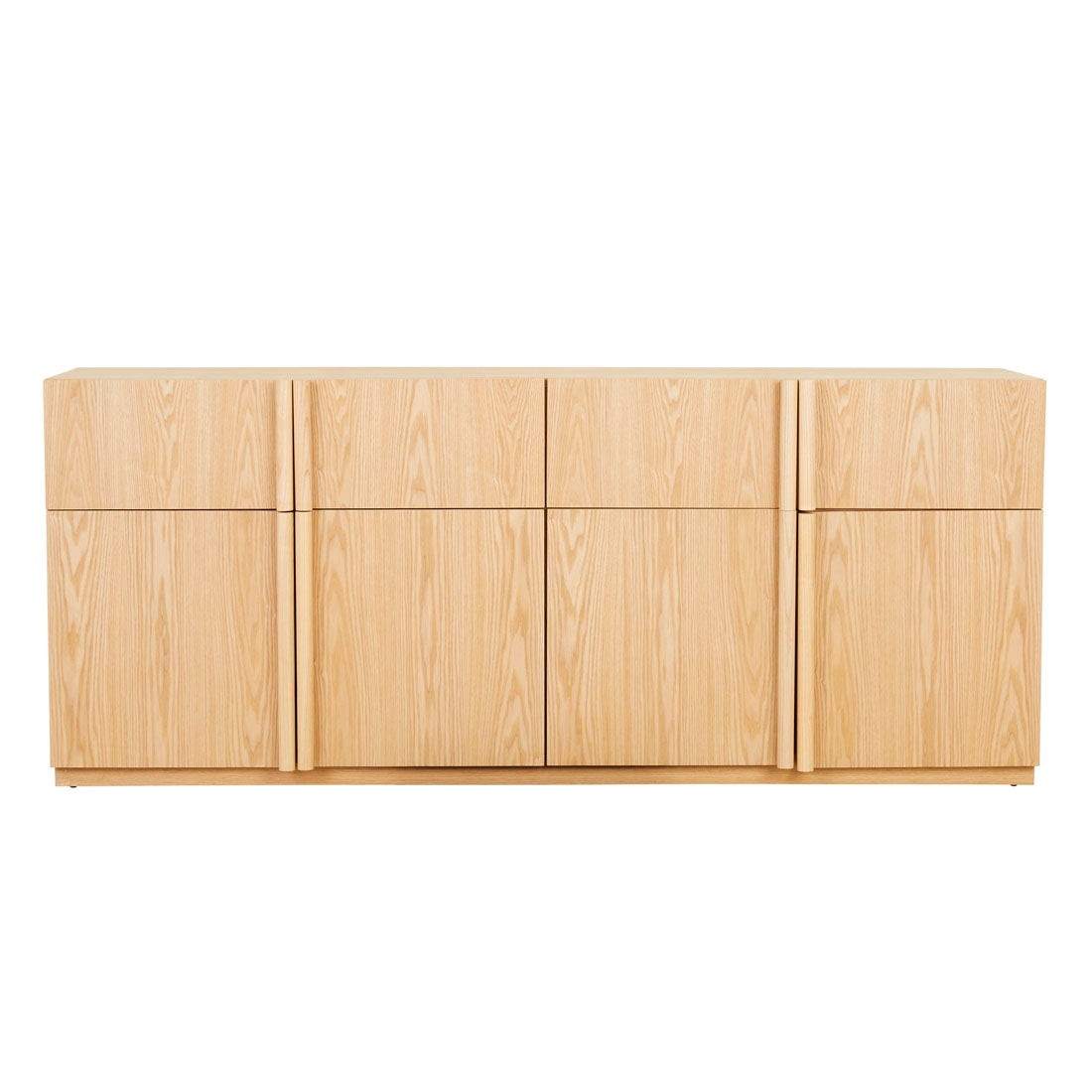 Kin 2 Drawer 4 Door Buffet - Natural Ash