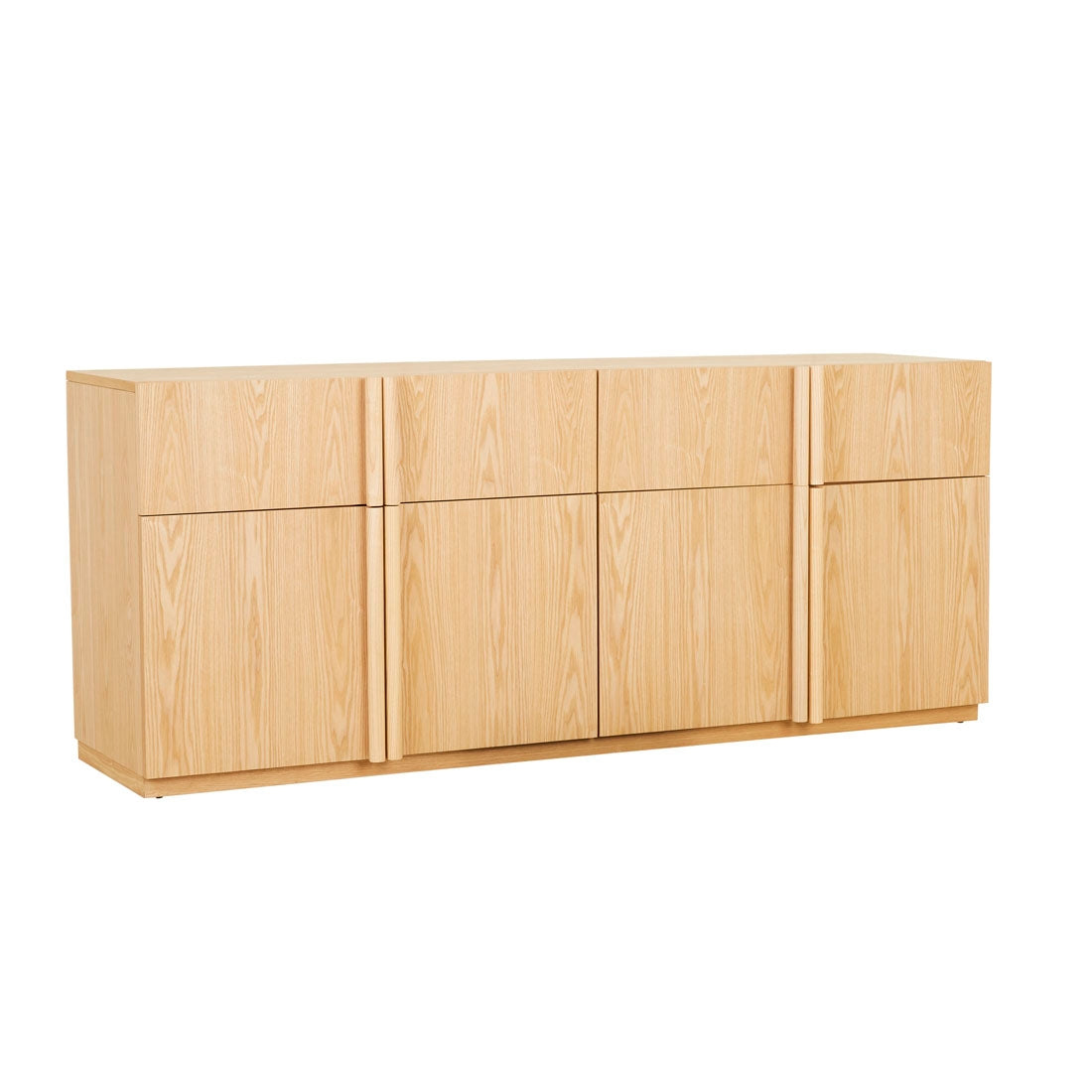 Kin 2 Drawer 4 Door Buffet - Natural Ash