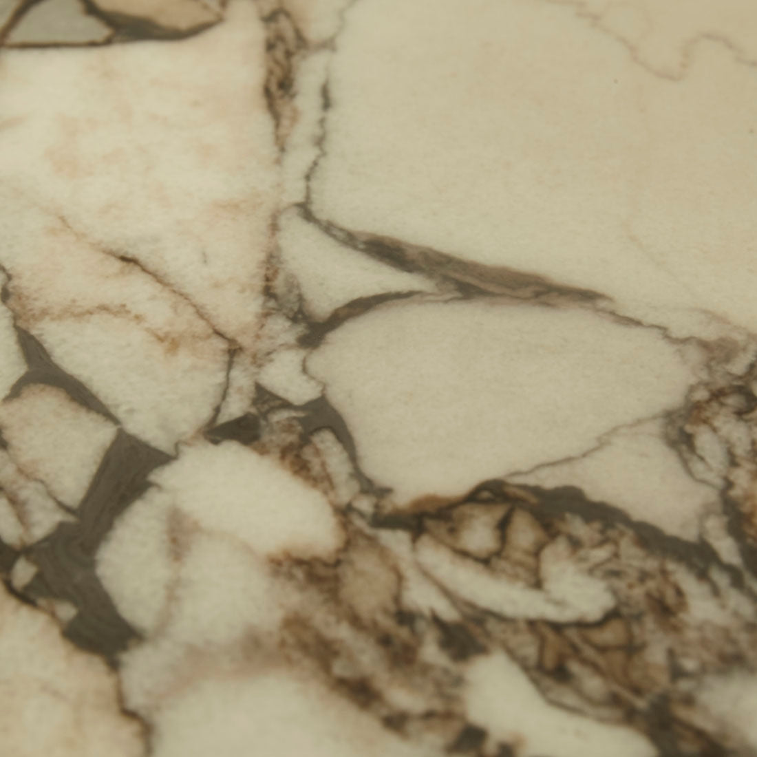 Oberon Crescent Marble Buffet - Matt Ocean Marble - Smoked Ash