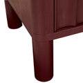 Oliver Fluted Buffet - Burgundy