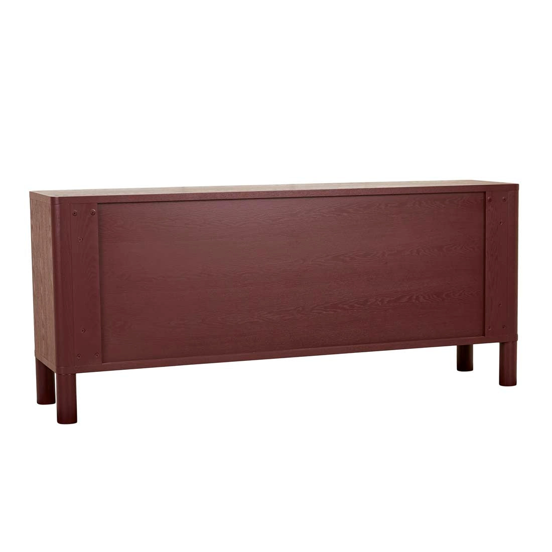 Oliver Fluted Buffet - Burgundy