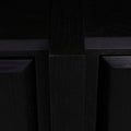 Pane Buffet - Matt Black Oak