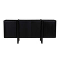 Pane Buffet - Matt Black Oak