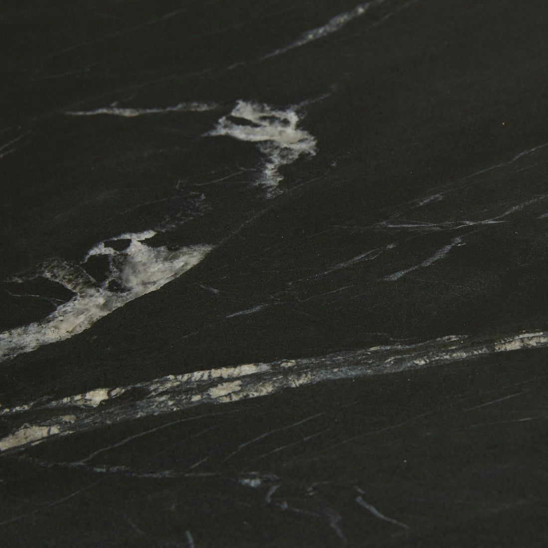 Sketch Yorke Marble Buffet - Black Onyx - Black Marble