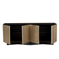 Verona Interval Buffet - Nickel - Sandblasted Black