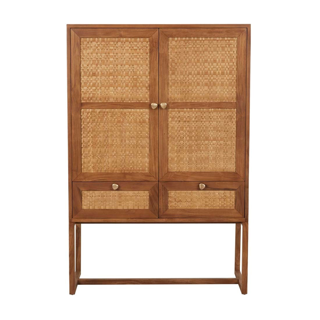 Hazel Storage Unit - Golden Teak