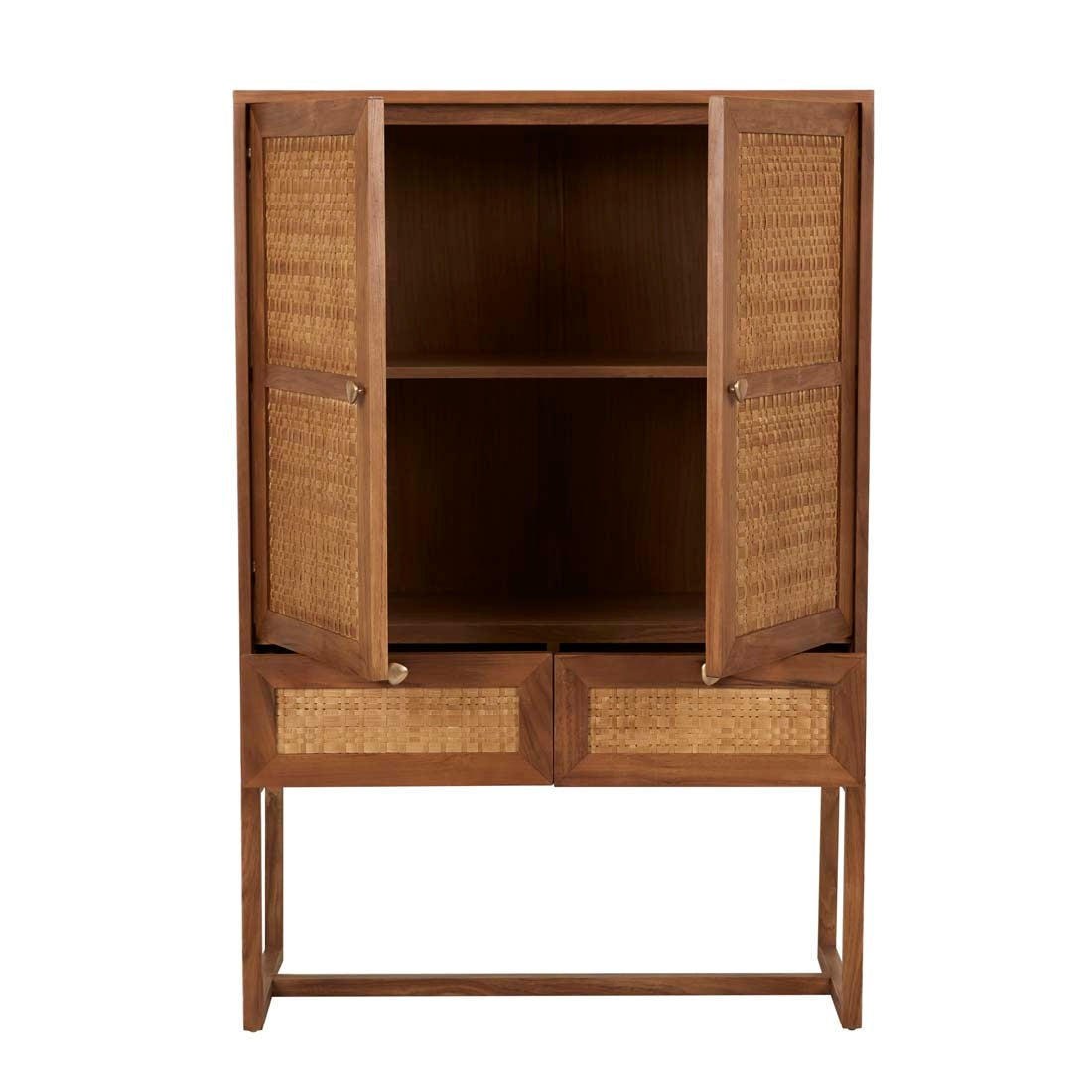 Hazel Storage Unit - Golden Teak