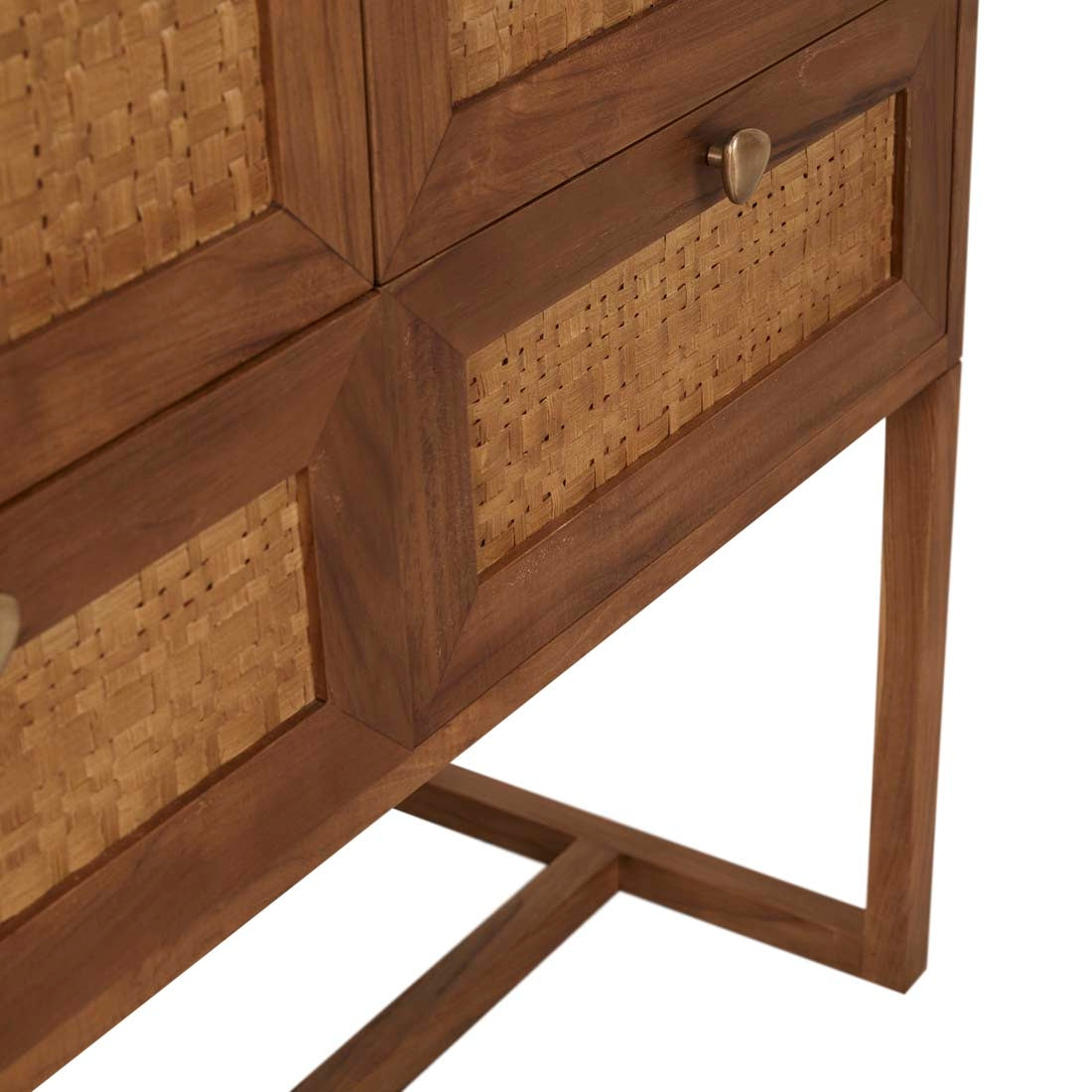 Hazel Storage Unit - Golden Teak