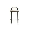 Set of 2 - Karimi 65cm Bar Stool - Clay Grey