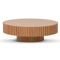 Alfaro Oak Round Coffee Table - Natural