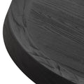 Auston 100cm Round Coffee Table - Black