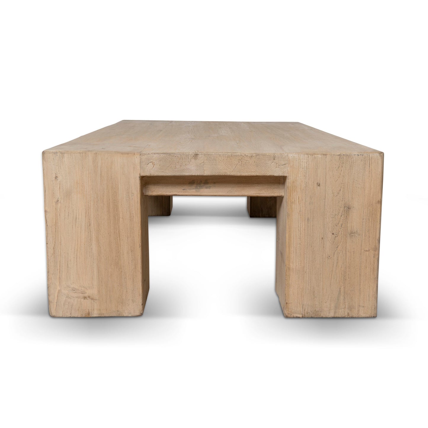 Mirka 1.3m Elm Coffee Table - Natural