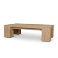 Mirka 1.3m Elm Coffee Table - Natural