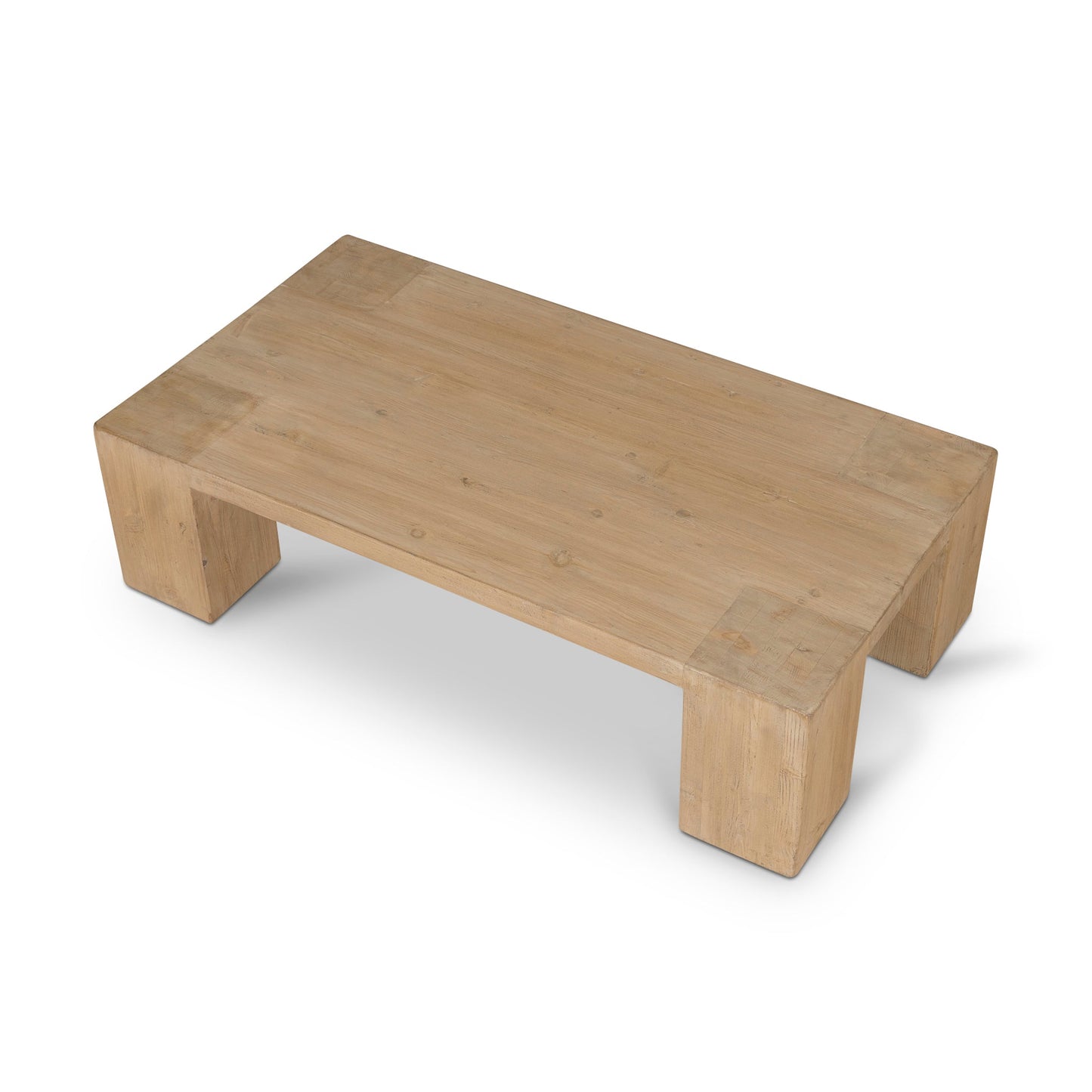 Mirka 1.3m Elm Coffee Table - Natural