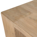 Mirka 1.3m Elm Coffee Table - Natural