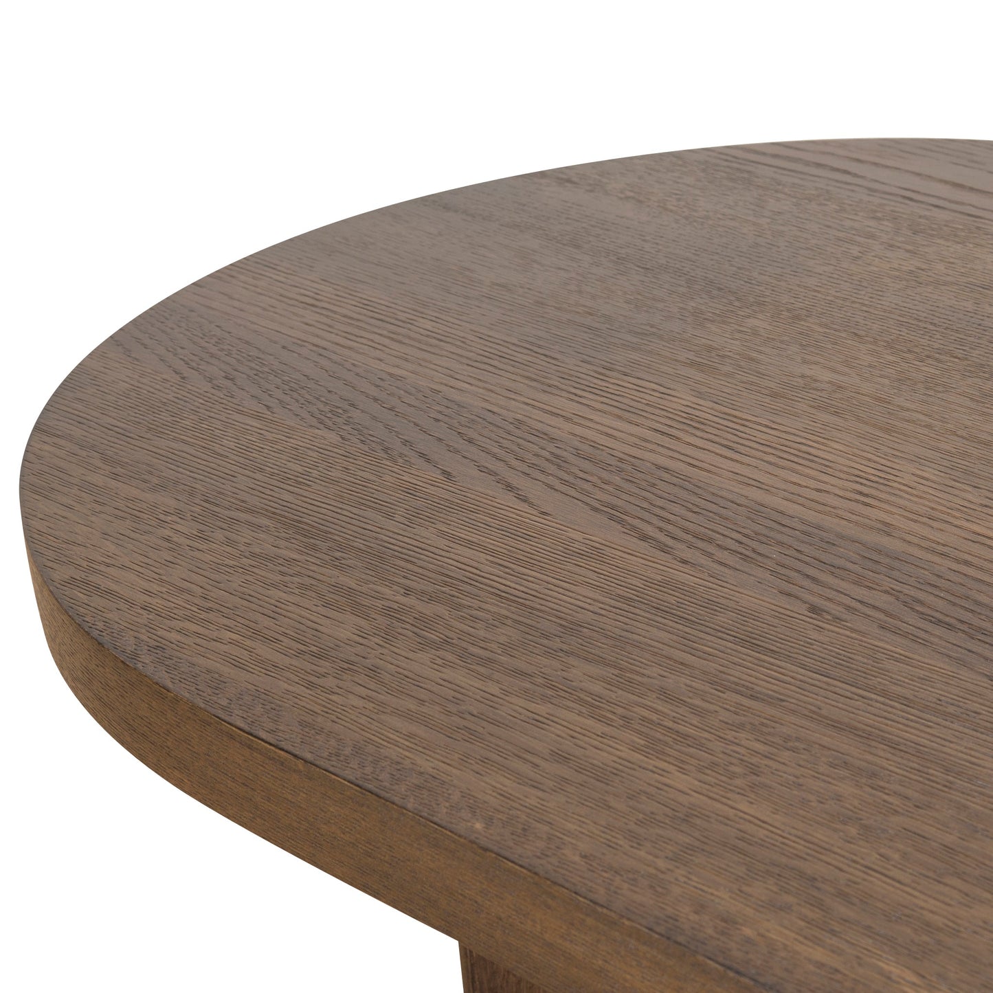 Roshan 1.3m Pill Shape Coffee Table - Caramel Oak