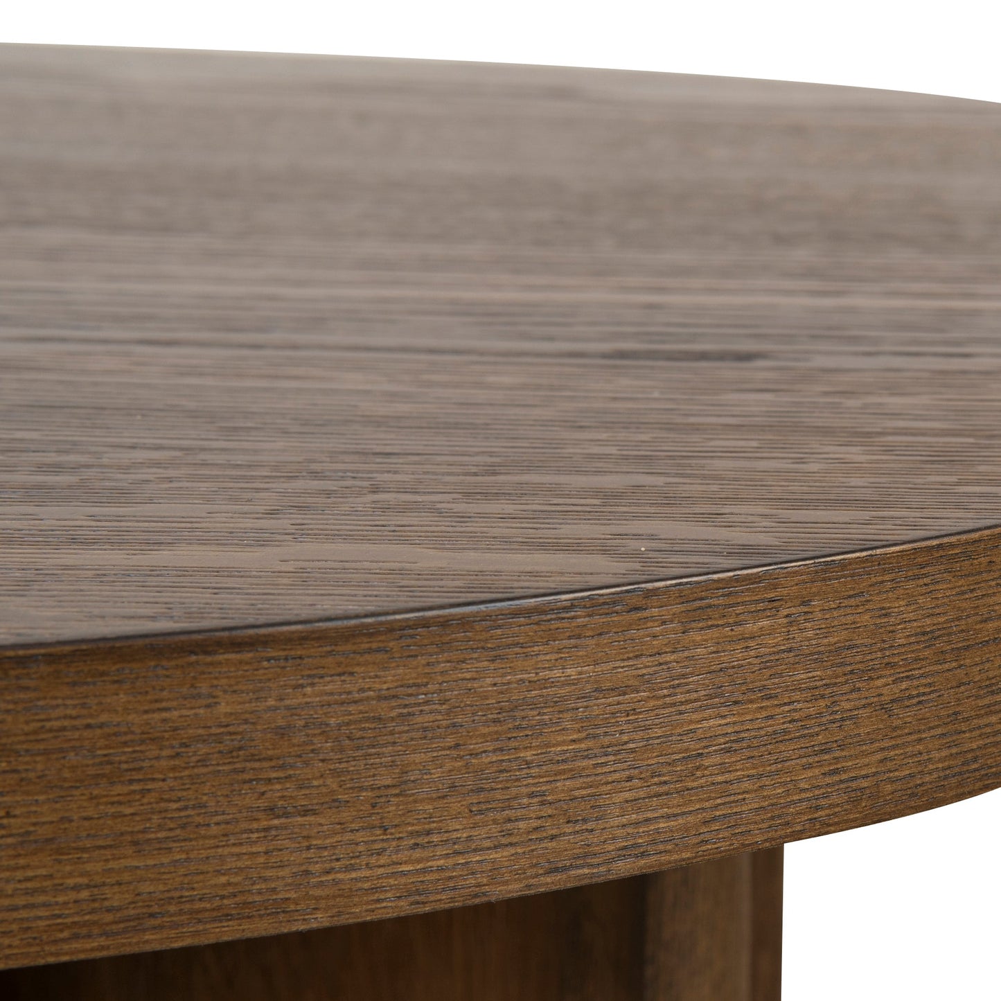 Roshan 1.3m Pill Shape Coffee Table - Caramel Oak