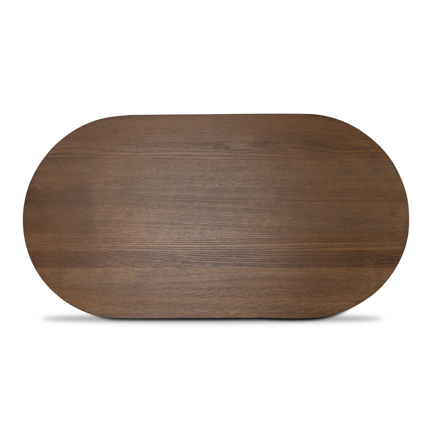 Roshan 1.3m Pill Shape Coffee Table - Caramel Oak