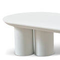 Holt 1.3m Coffee Table - Full White