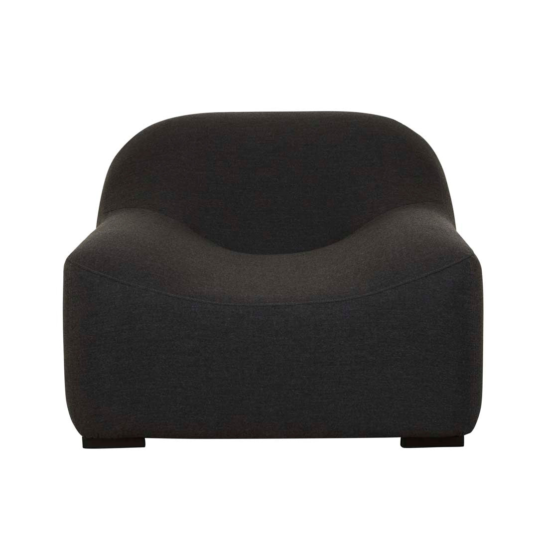 Aruba Chubby Occasional Chair - Sooty