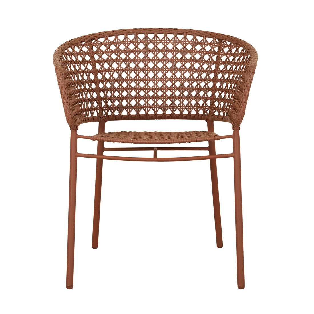 Cabana Lace Dining Armchair - Brique - Brique