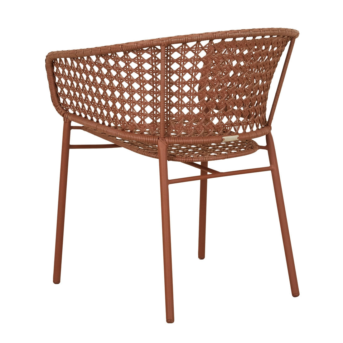 Cabana Lace Dining Armchair - Brique - Brique