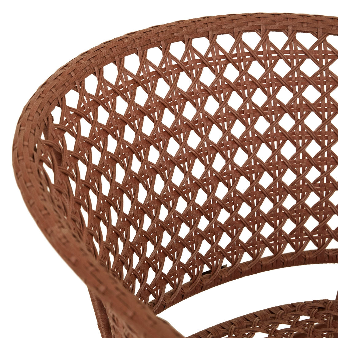 Cabana Lace Dining Armchair - Brique - Brique