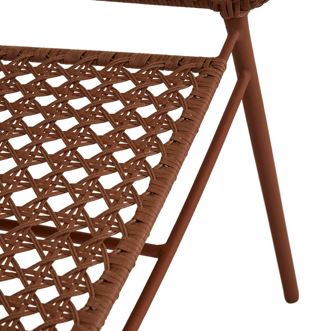 Cabana Lace Dining Armchair - Brique - Brique