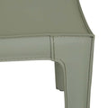 Carlo Dining Chair - Moss Recycled Leather