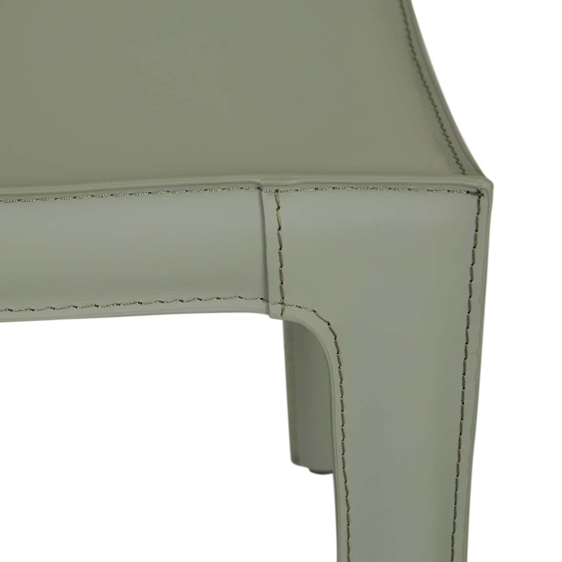 Carlo Dining Chair - Moss Recycled Leather