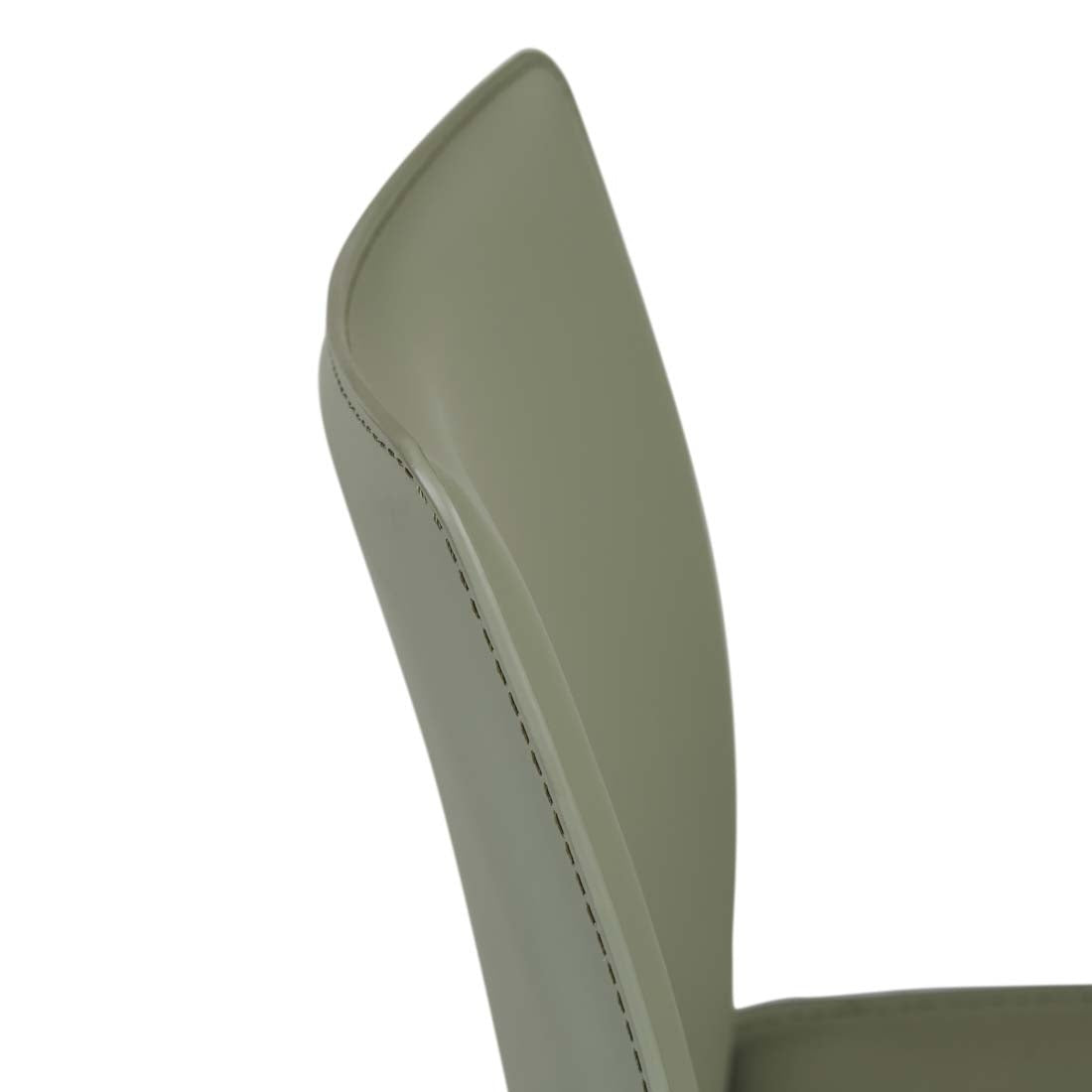 Carlo Dining Chair - Moss Recycled Leather