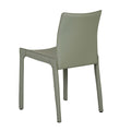 Carlo Dining Chair - Moss Recycled Leather