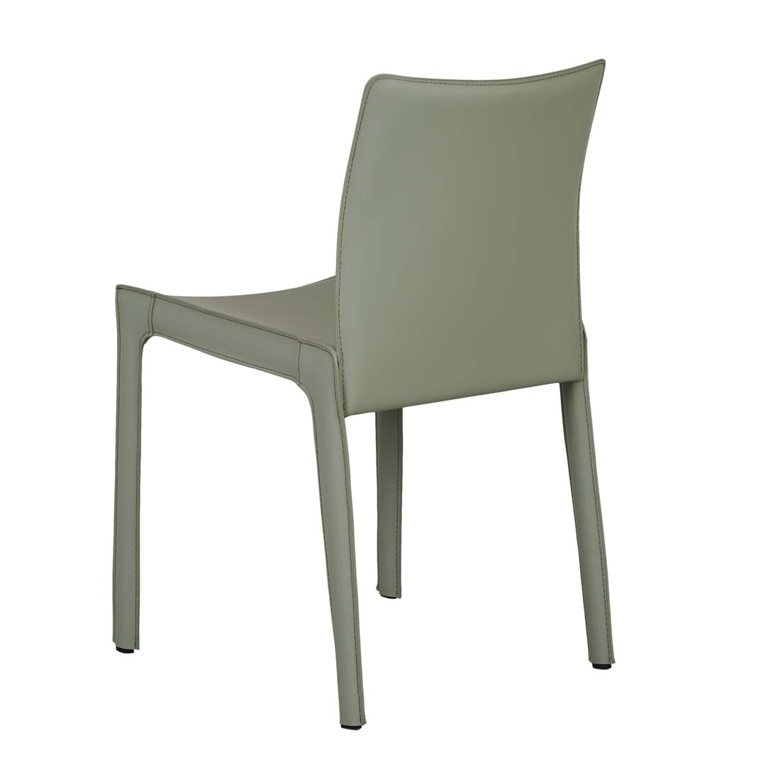 Carlo Dining Chair - Moss Recycled Leather