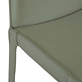 Carlo Dining Chair - Moss Recycled Leather