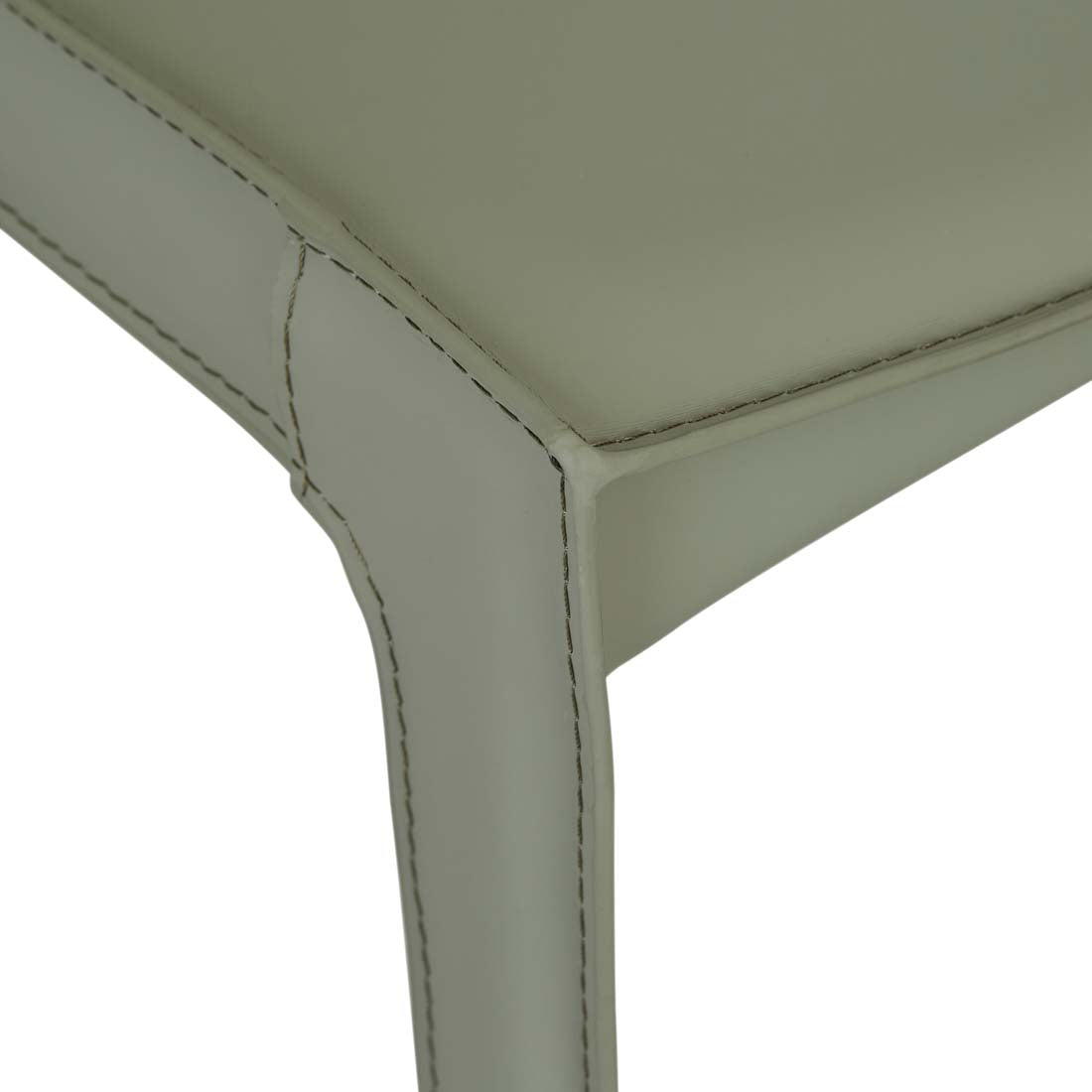 Carlo Dining Chair - Moss Recycled Leather