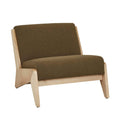 Cole Occasional Chair - Deep Olive - Natural Ash