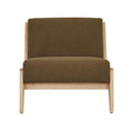 Cole Occasional Chair - Deep Olive - Natural Ash