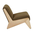 Cole Occasional Chair - Deep Olive - Natural Ash