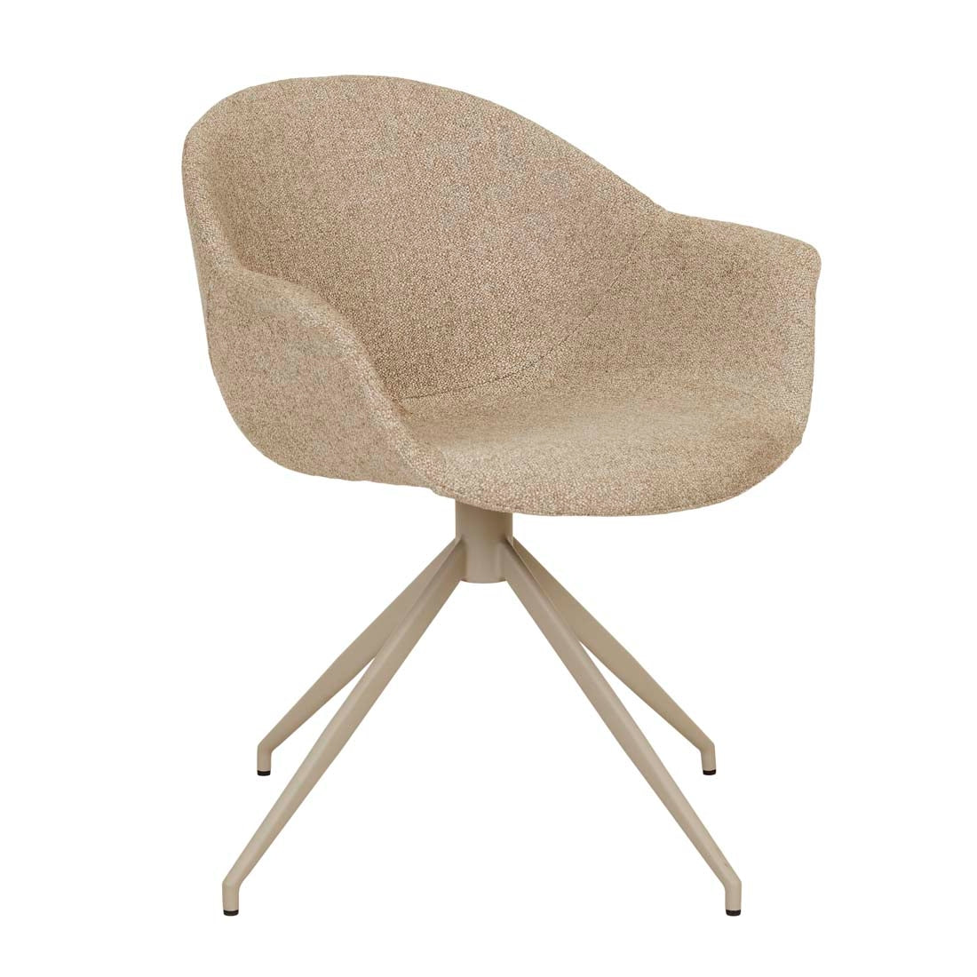 Daisy Spider Leg Office Chair - Fawn - Matt Cashmere